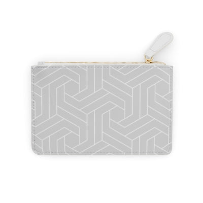 Gray Mini Clutch Bag