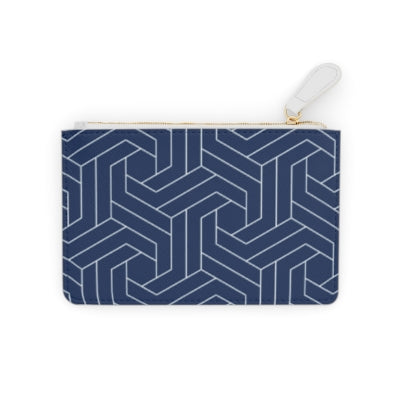 Navy Mini Clutch Bag