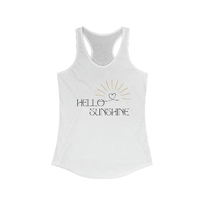 Hello Sunshine - Racerback Tank Top