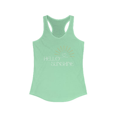 Hello Sunshine - Racerback Tank Top