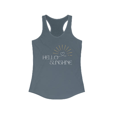 Hello Sunshine - Racerback Tank Top