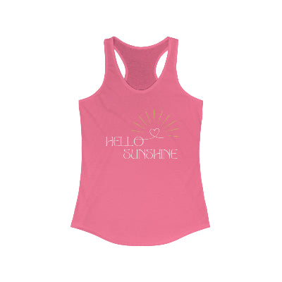 Hello Sunshine - Racerback Tank Top