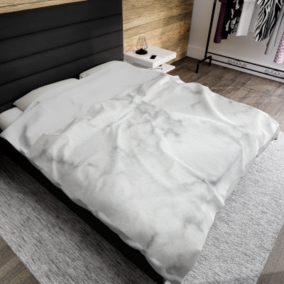 Plush Blanket - Marble