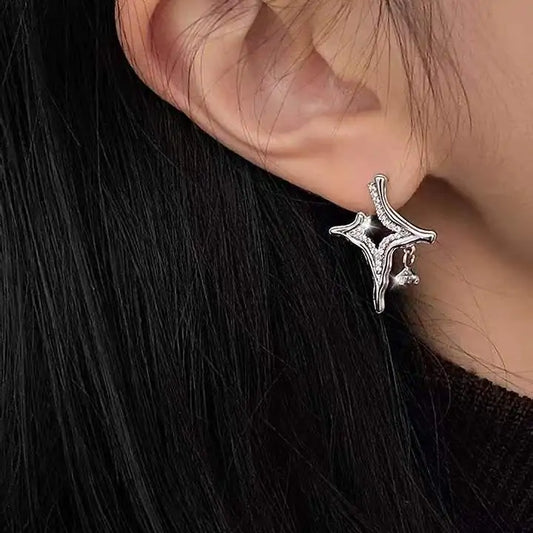 Rhinestone Earrings - Asterism