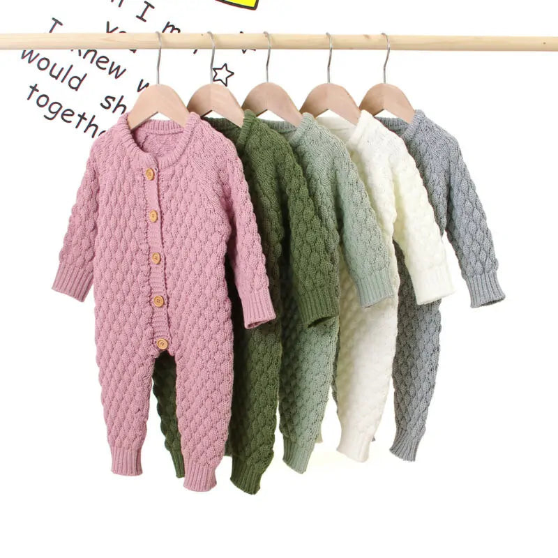 Winter Warm Knitted Baby Clothes