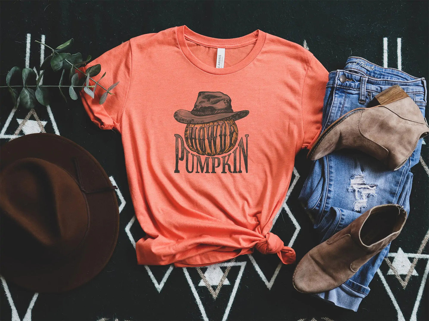 Howdy Pumpkin Shirt